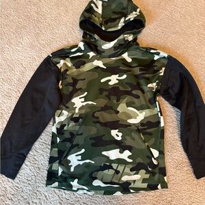 Nike Dri-FIT Green Camouflage Hoodie